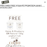 Free COYO Non-Dairy Yogurt Tub with Any Food/Drink Product COYO Purchase @ Top Juice