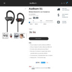 Audbum S1 Bluetooth in-Ear Headphones (Presale) - US$9.99 (~AU$13.13) Shipped @ Audbum.com