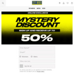 Up to 50% off with Mystery Discount Code @ City Beach