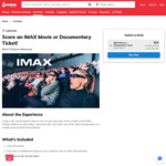 [VIC] Half Price IMAX Tickets in Melbourne - Was $30 Now $15 on Scoopon