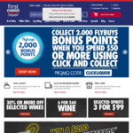 $10 off $100 Minimum Spend (Online and Today Only) @ First Choice Liquor