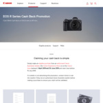 Canon EOS R with an RF Lens $500 Cashback @ Canon AU