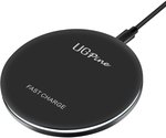 Ugpine Fast Wireless Charger $4.99 + Delivery (Free with Prime/ $49 Spend) @ Qi Powerstation Amazon AU