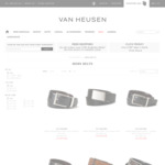Men's Belts $19.98 (RRP $49.95) @ Van Heusen
