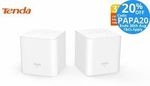 Tenda Nova Whole Home Mesh Router Wi-Fi System - MW6 (2 Pack) $108.80 (Sold Out), MW3 (2 Pack) $68 Delivered @ Tech Mall eBay