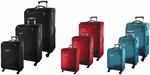 Pierre Cardin Soft-Shell 3 Piece Luggage Set $199 Delivered @ Harvey Norman