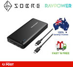 20% off Storewide - RAVPower 26800mAh USB-C PD Port Power Bank $84.76 Delivered @ SOBRE eBay Store