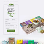 Win a Year's Supply of Organic Tea from Olympus Organics