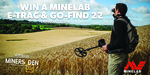 Win Two Minelab Metal Detectors Worth $1,994 from Miners Den