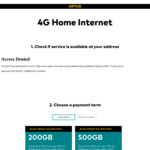 Optus 4G Home Internet 500GB/Mth + B818 4G Wi-Fi Modem for $67.50/Month for 24 Months + 25,000 flybuys Points (After 3 months)