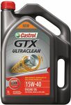 Castrol GTX Ultraclean 15W-40 Engine Oil 5L $17 (Save $23) @ Repco