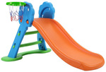 Slide with Basketball Hoop Outdoor Indoor Playground Toddler Play $80.71 Delivered @ Keezi from Myer (Online Only)