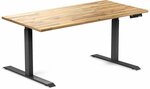 $200 Off Reclaimed Pine & White Brushed Rubberwood Dual Sit Stand Desks $829 + $39.95 Delivery @ Desky