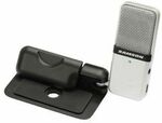 Samson Go Mic Clip on USB Condenser Microphone Silver $49 + Delivery ($0 C&C/ to Metro with $55 Order) @ Officeworks