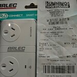 Arlec Grid Connect 5 Outlet WiFi Powerboard $13 @ Bunnings (Selected Stores)