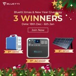 Win 1 of 2 Power Stations Worth up to $2,899 or a 120W Solar Panel Worth $699 from Bluetti