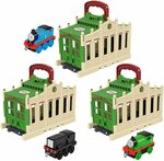 Thomas & Friends Connect and Go Sheds with Train Engines  $5.93 + Delivery ($0 with Prime/ $39 Spend) @ Amazon AU