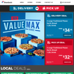 4 Traditional Pizzas + 4 Sides $40 Pickup / $46 Delivered @ Domino’s (Selected Stores)