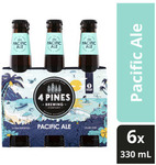 4 Pines Brewing Pacific Ale Bottle 6x 330ml $13 (Save $7) @ Coles