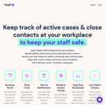 50% off Staff Covid Tracker Subscriptions ($10/Month + $3.99 Per Event / Case)