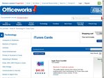 20% off iTunes Gift Cards at Officeworks Free Pick Up Instore