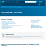 ANZ Black/Platinum/Travel Adventures Credit Card: Complimentary International & Domestic Travel Insurance (Now with COVID Cover)
