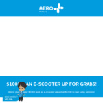 Win $1,000 or a Segway-Ninebot Kickscooter F30 E-Scooter from Aero Healthcare