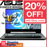 [eBay Plus] ASUS Laptop 15.6" 144hz 512GB SSD 8GB RAM GTX1650 i5 10300H $857.22, Ryzen 5 4600H $896.22 @ Shopping Express eBay