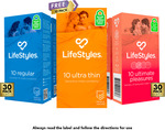 LifeStyles Pleasure Plus Bundle (70-Pack) $4.95 + Delivery ($0 with $60 Metro Order) @ LifeStyles Healthcare