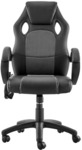 Ergolux Trooper 120cm Gaming Massage Chair - Black/Grey $146 Delivered @ KG Super Store via Bunnings Marketplace
