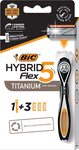 Bic Flex 5 Men's Hybrid 5-Blade Razor Kit $3.37 ($3.03 Sub & Save) - Min Purchase 3 + Delivery ($0 with Prime/$39+) @ Amazon AU