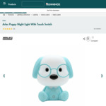 Arlec Puppy or Bunny Night Light with Touch Switch $19.90 Each (Was $36.54) + Delivery ($0 C&C/ in-Store) @ Bunnings