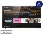 Bauhn 75" 4K UHD Smart TV $899 @ ALDI Special Buys