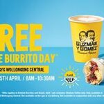 [NSW] Free Brekkie Burrito from 8:00am to 10:30am + Free Coffee All Day 5 April @ Guzman Y Gomez (Wollongong Central)