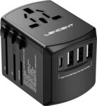 [Prime] LENCENT Universal Travel Adapter with 3 USB & 1 USB-C PD Ports $25.49 Delivered @ LENCENT Amazon AU