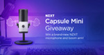 Win a NZXT Capsule Mini Microphone and Boom Arm Mini from NZXT