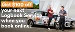 Get $100 off Logbook Servicing & Free 1-Year Roadside Assistance When You Book Online @ mycar Tyre & Auto