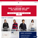 Extra 40% off Sale Items (Exclusions Apply) + $7.95 Shipping ($0 with $100 Order) @ Tommy Hilfiger