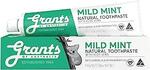 Grants Mild Mint Toothpaste 110g $2 (S&S $1.80) + Delivery ($0 with Prime/ $39+ Spend) @ Amazon AU (SOLD OUT) / Coles (in Store)