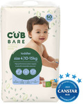 ½ Price: CUB Bare Nappies Size 4 Toddler 50-Pack $8 @ Coles