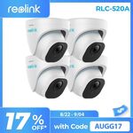 Reolink 4-Set PoE IP Security Camera 5MP Outdoor Surveillance $76.49 ($74.69 eBay Plus) Delivered @ Reolink eBay