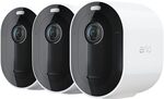 Arlo Pro 4 Wire-Free Spotlight Camera – 3 Camera Pack - 2K Video with HDR $186.97 Delivered @ Amazon AU