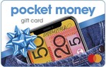 10% off $25 Pocket Money Prepaid (Digital) Gift Cards (+ $2.50 Fee) for $24.75 @ Giftz.com.au