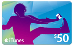 iTunes $50 Giftcard for $40 (Free Shipping) - BigW