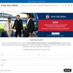 Win a $1,000 Van Heusen Voucher + an Entire Open Air Box from Van Heusen