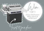 Win 1 or 3 Deluxe Beefmaster BBQs Worth $1,799ea from Making Home and Barbeques Galore