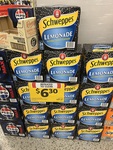 [NSW] Schweppes Lemonade or Sunkist Zero 24x 375ml $6.30 (Normally $19.90) @ Coles, Lane Cove