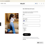 Win a $1,000 Gift Voucher from Rolla's Jeans