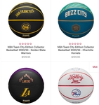 Buy Any 2 NBA City Edition Basketballs, Get 50% Off at Checkout + Free Shipping @ Wilson AU