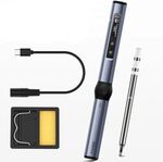 FNIRSI HS-01 USB-PD Smart Electric Soldering Iron US$24.59 (~A$38.49) Delivered @ FNIRSI Factory Store via AliExpress